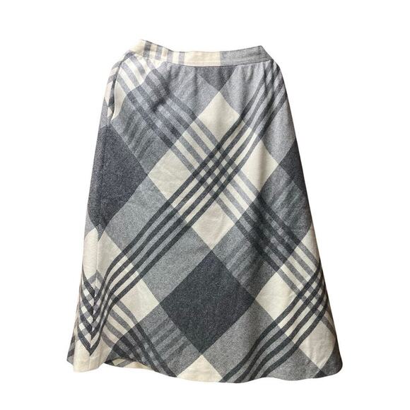 Vintage Haberdashery by Personal Collection Wool Skirt Size 16 Plaid Design - Picture 1 of 9